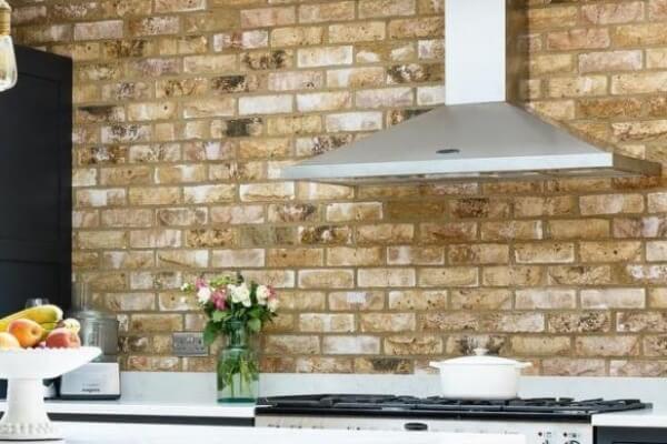 London Weathered Yellow Stock Brick Slip