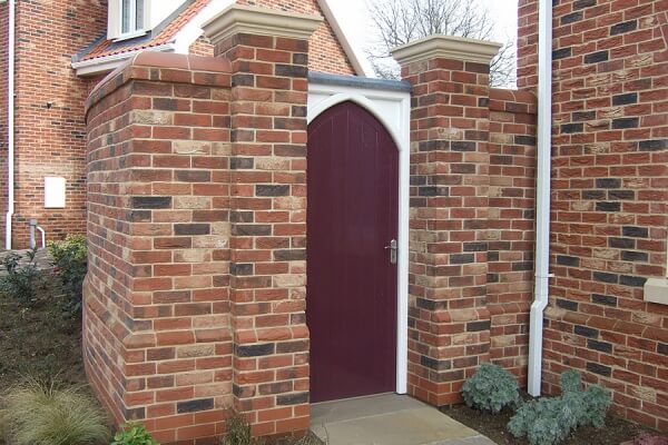 Traditional Red Blend Brick Slip